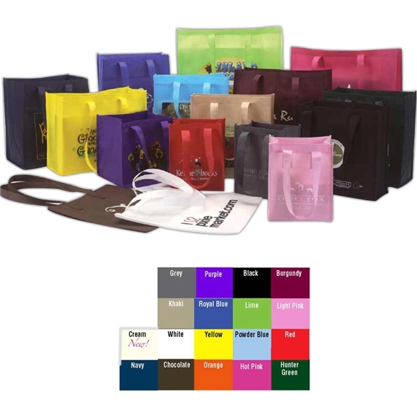 Non-Woven Shopping Bags - Screen Printed