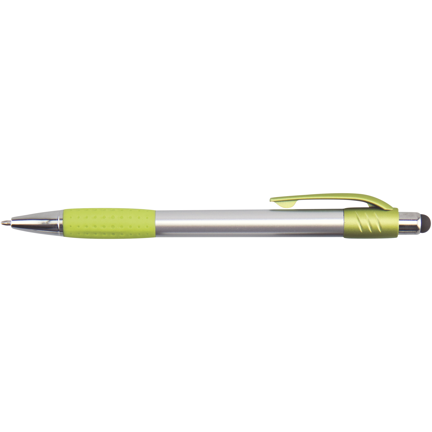 Premium Silver Stylus Pen with Metallic Accents 10