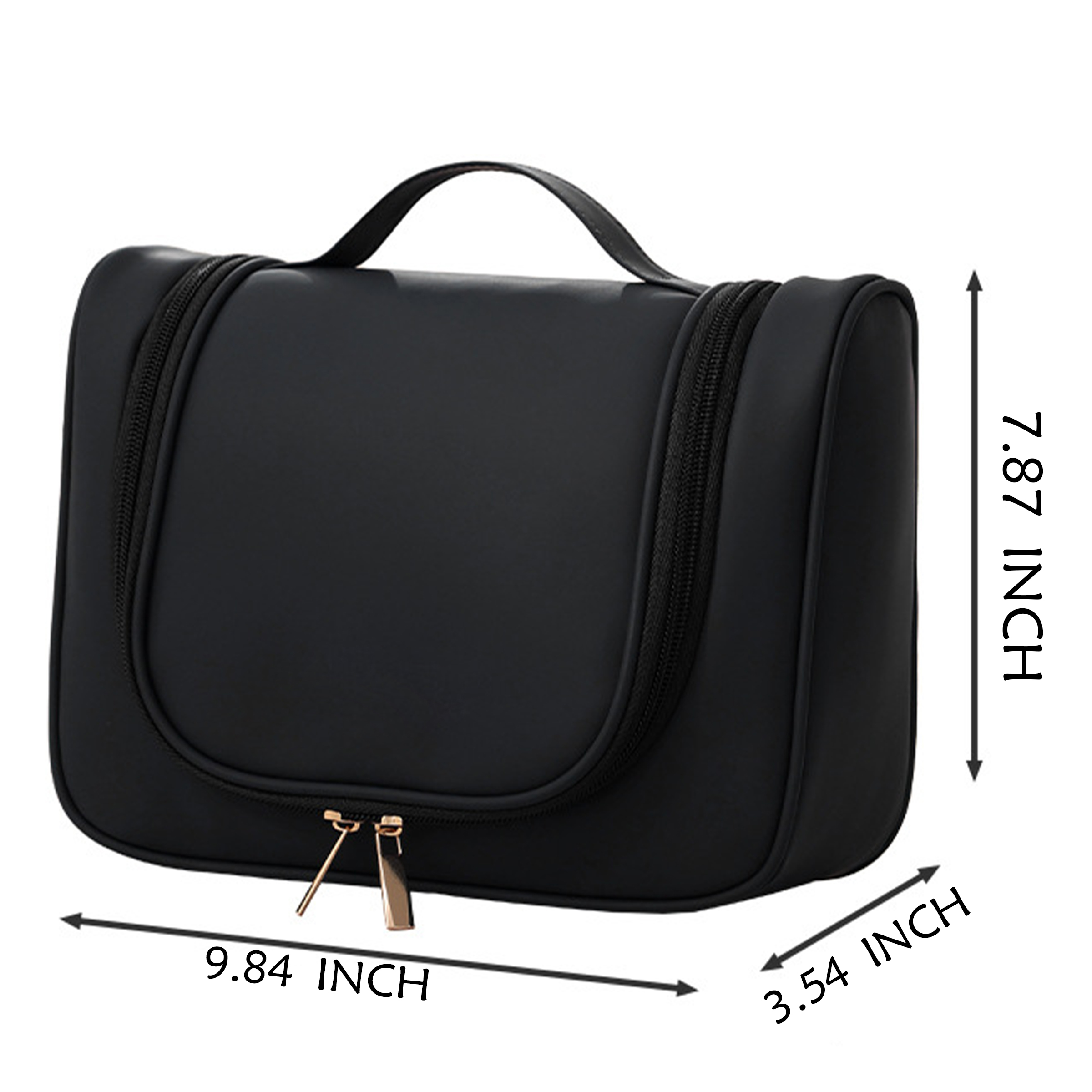 Pu Handheld Hanging Wash Bag 2