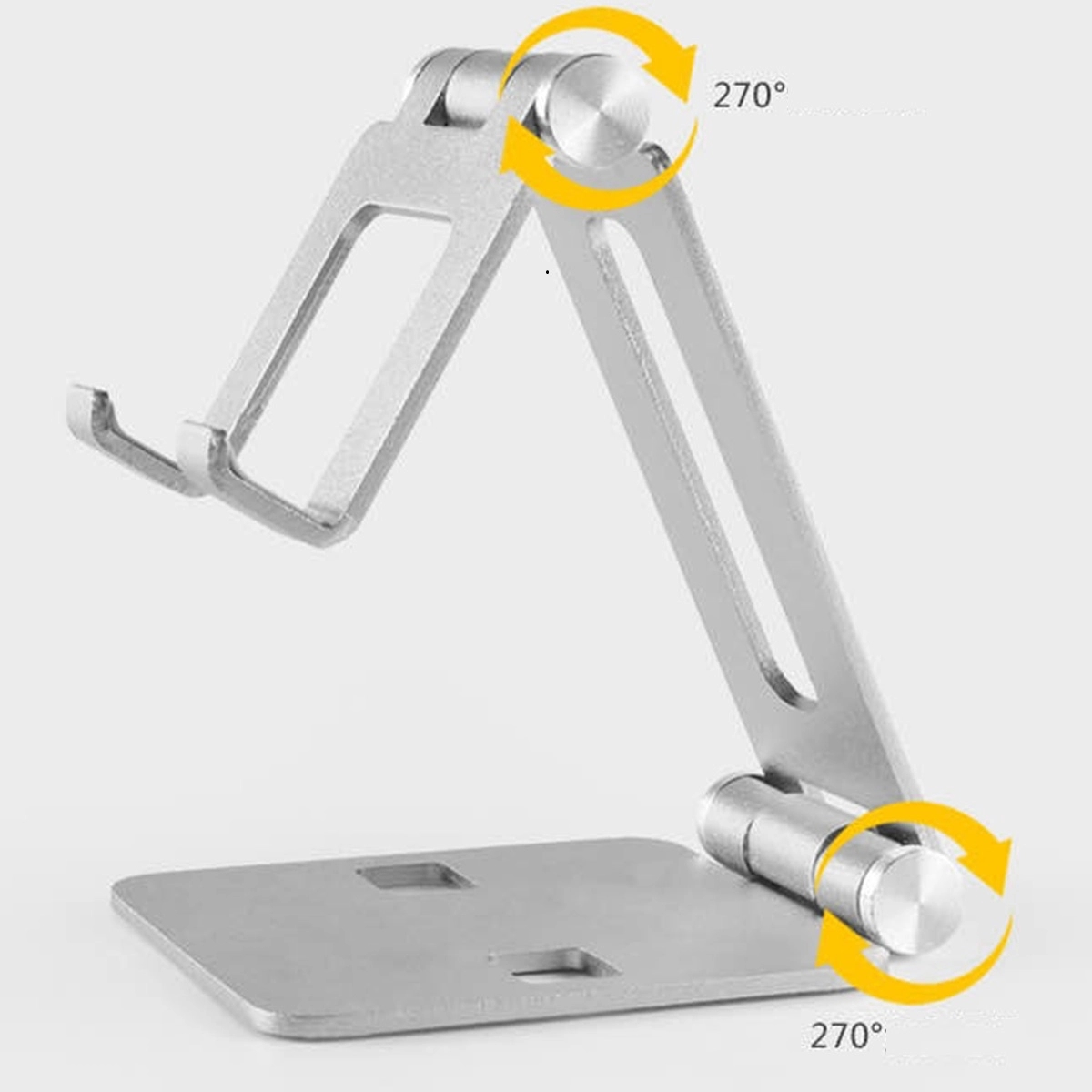 Fully Foldable Multi-angle Adjustable Phone/Tablet Stand 5