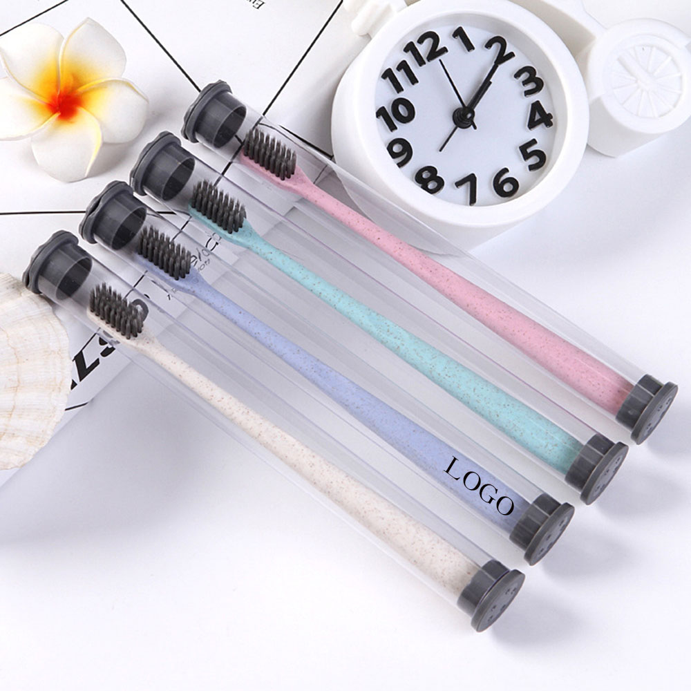 Wheat Straw Travel Toothbrush 1