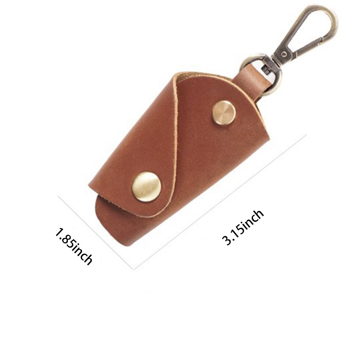 Genuine Leather Mini Keyholder 1