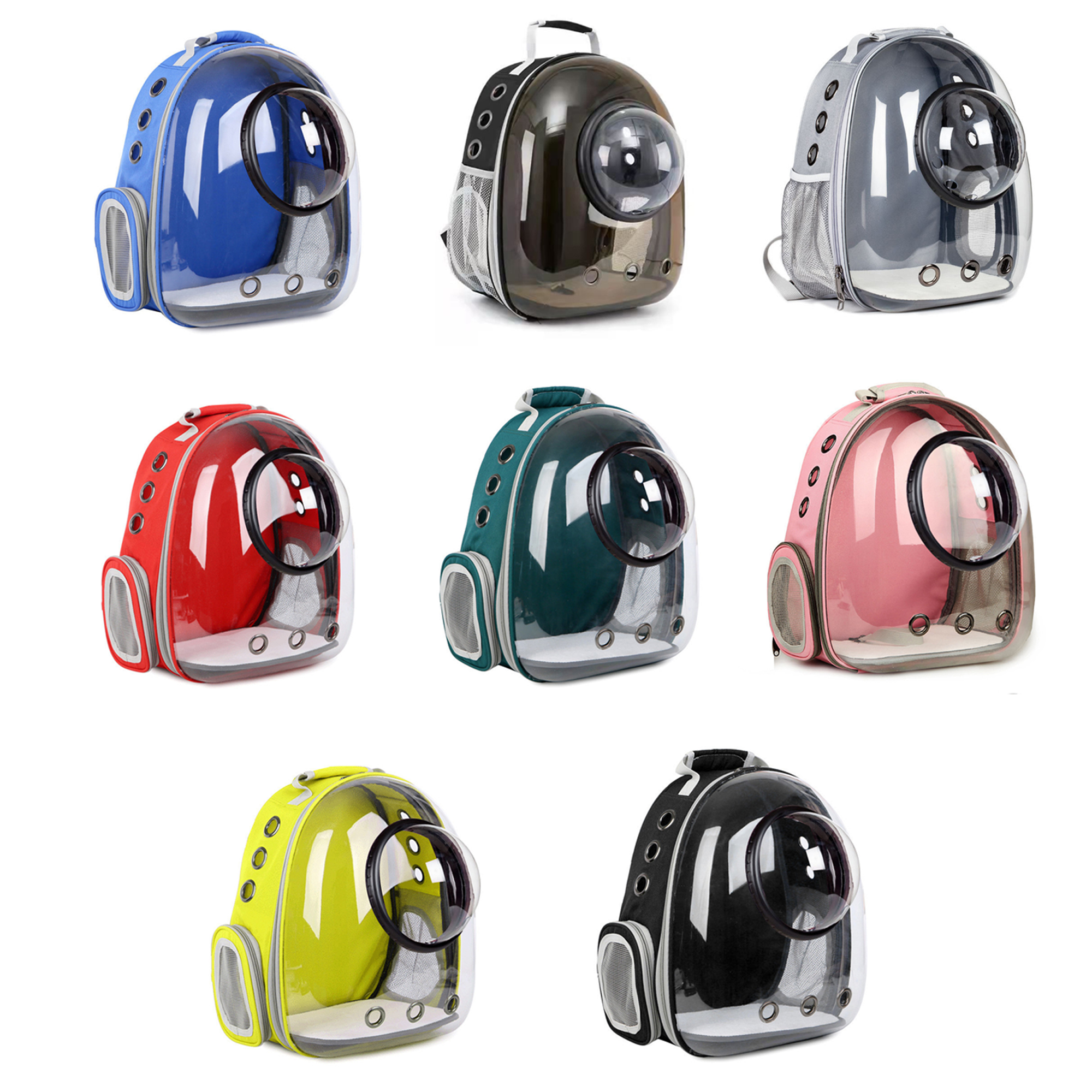 Transparent Space Capsule Pet Carrier Backpack 3
