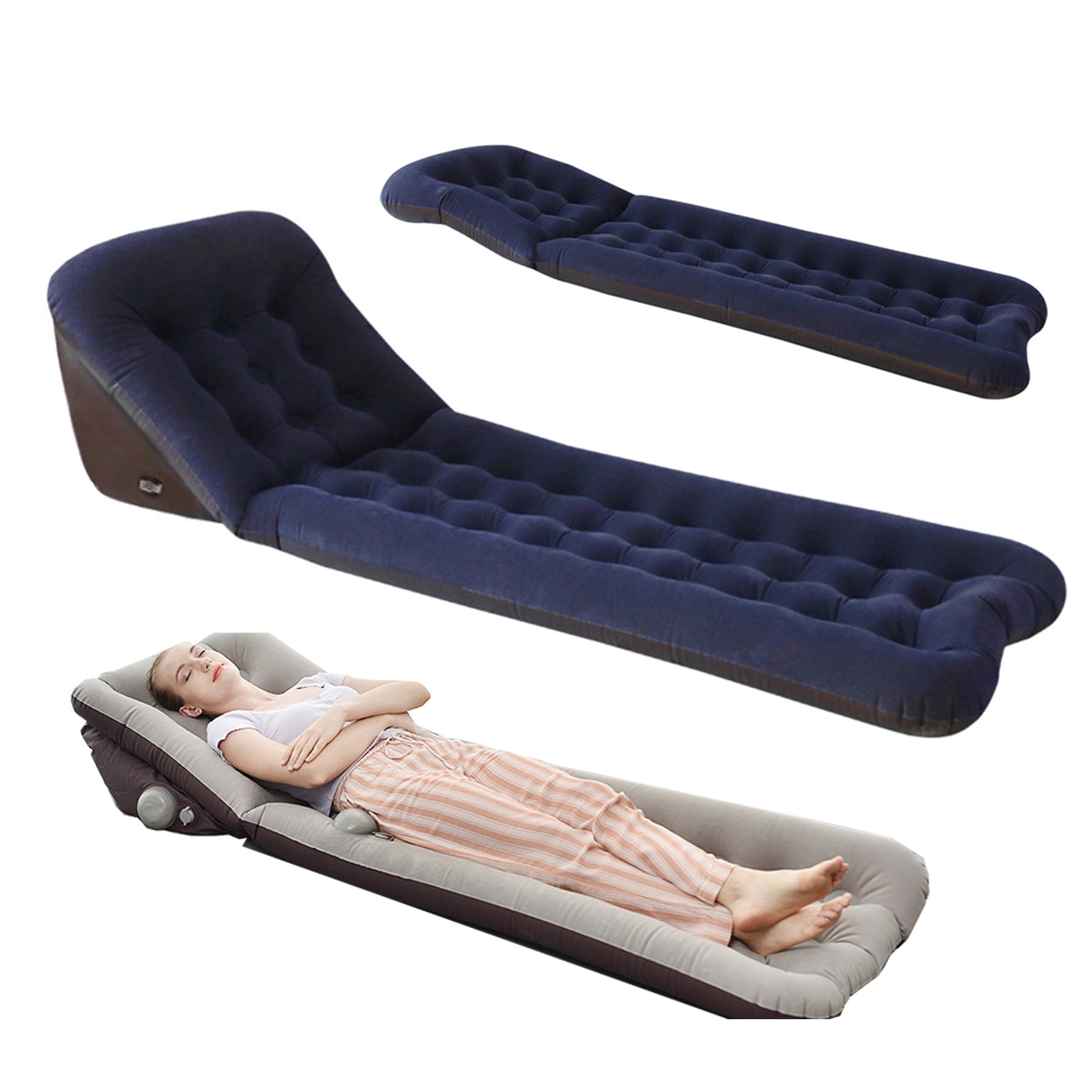 Outdoor Moisture Proof Inflatable Mat 4