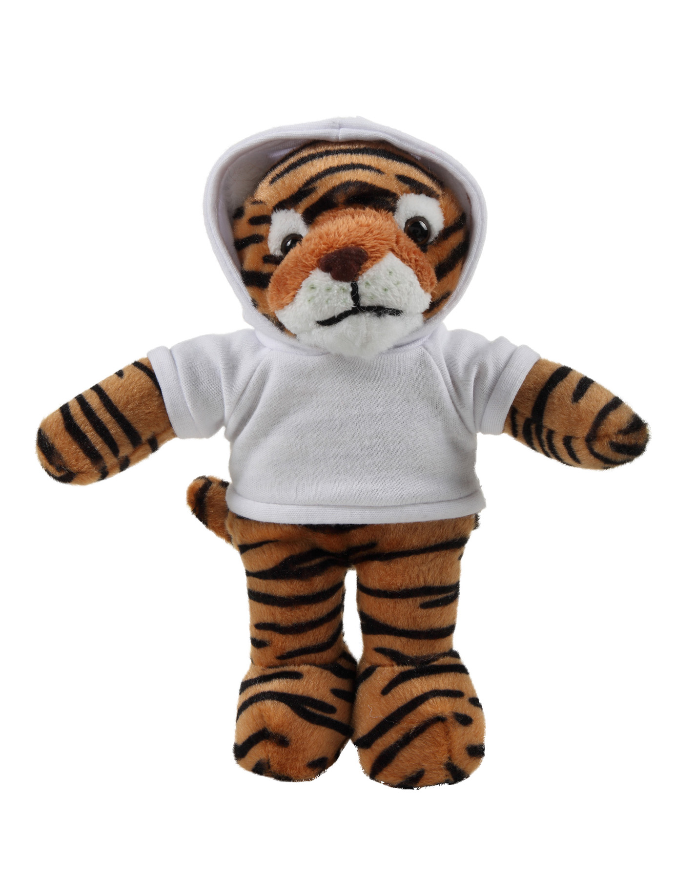 soft plush Tiger with hoodie 19