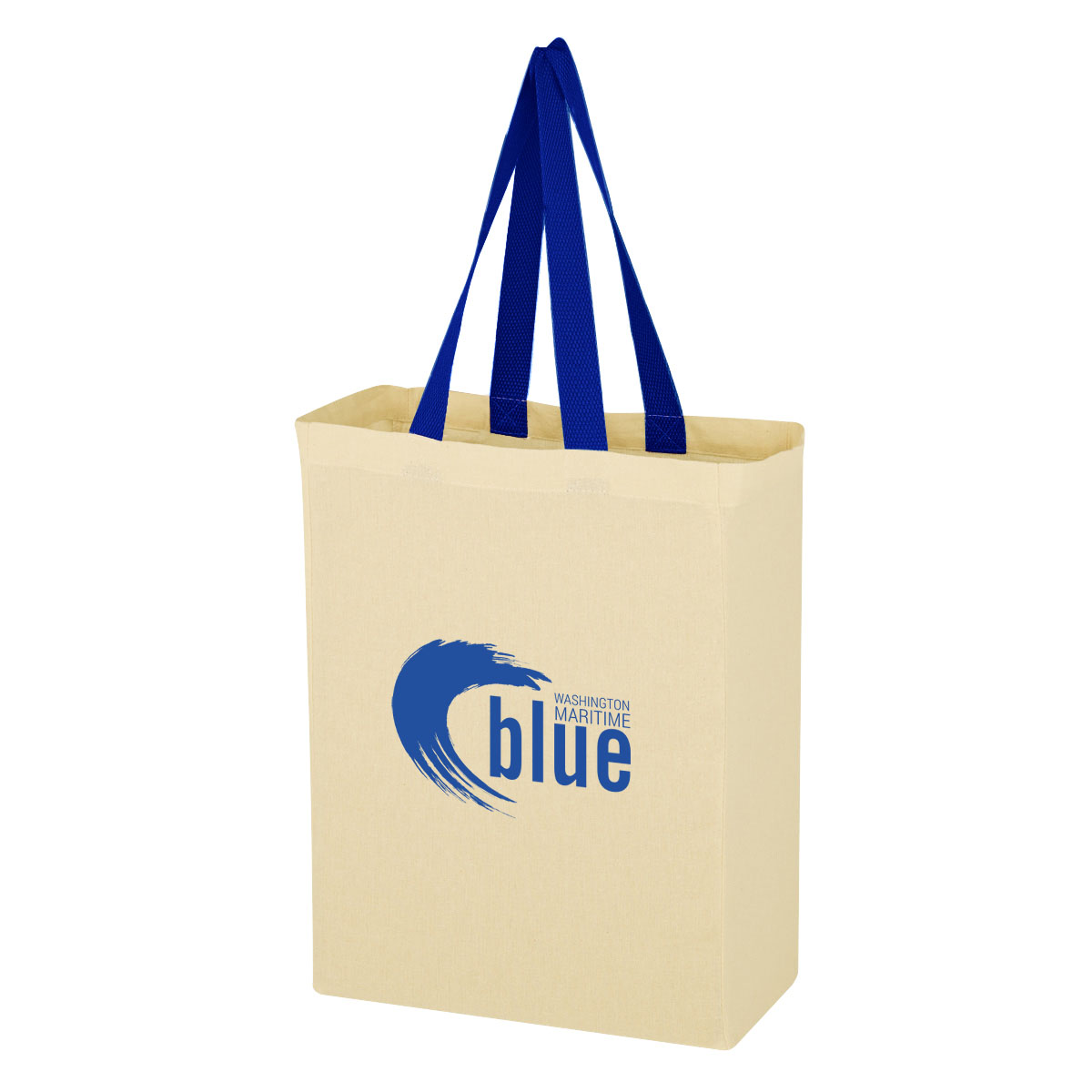 Natural Cotton Canvas Grocery Tote Bag, custom tote bag with logo imprint 4