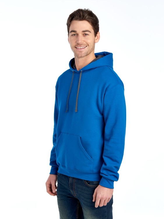FRUIT OF THE LOOM Sofspun™ Unisex Hooded Sweatshirt, custom hoodie or sweatshirt with logo imprint 39