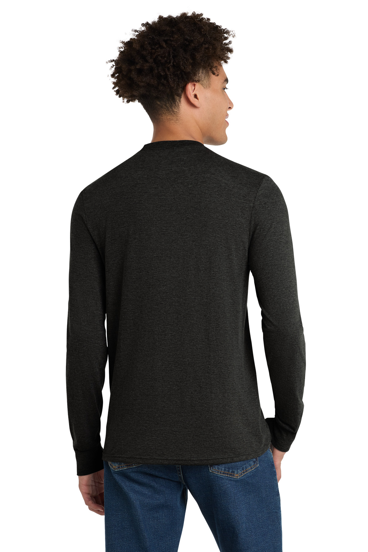 District Perfect Tri Long Sleeve Tee . DM132 50