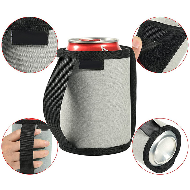 Neoprene Can Cooler Sleeve Insulator Can Cover with Handle 7