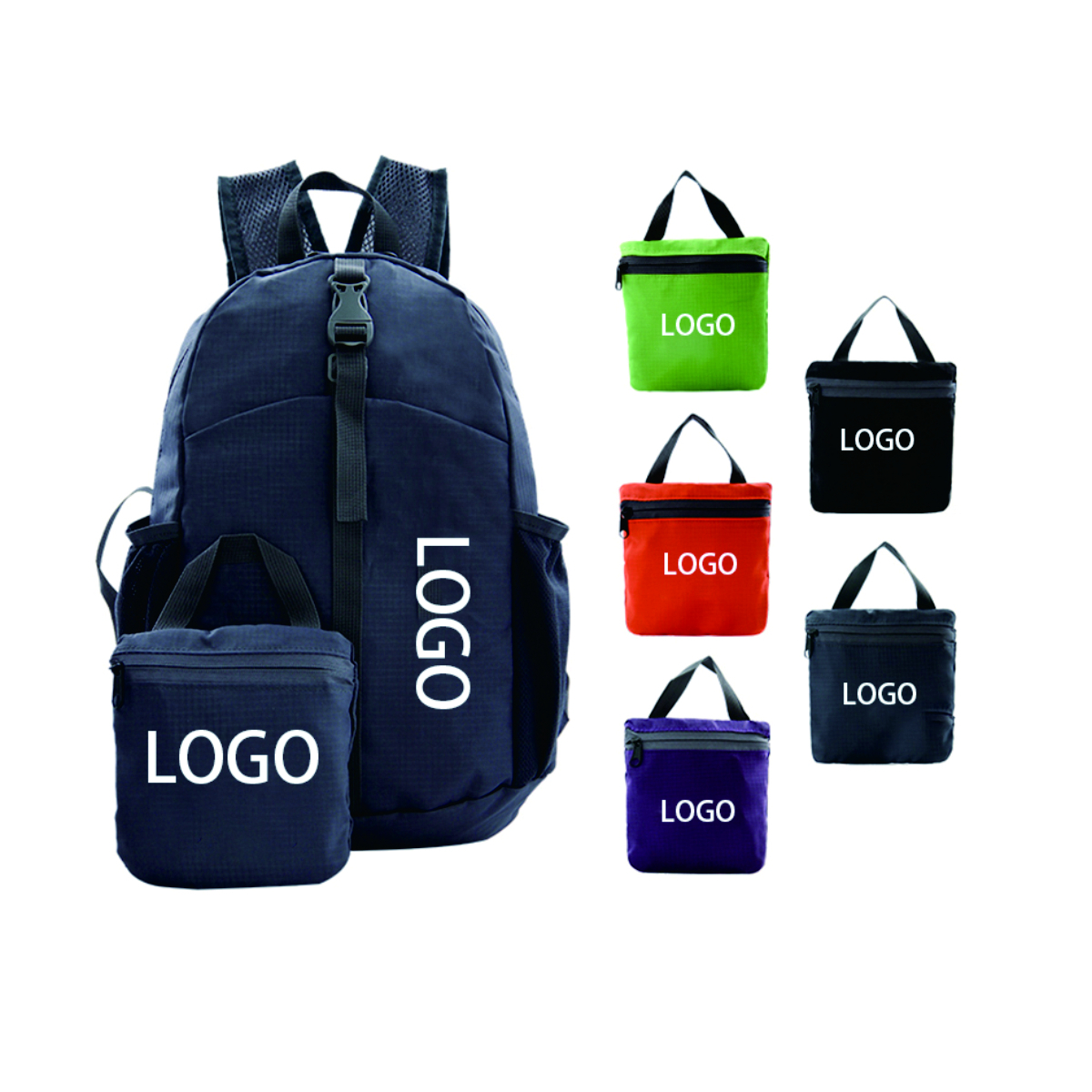 Lightweight Water Resistant Folding Sports Backpack 3