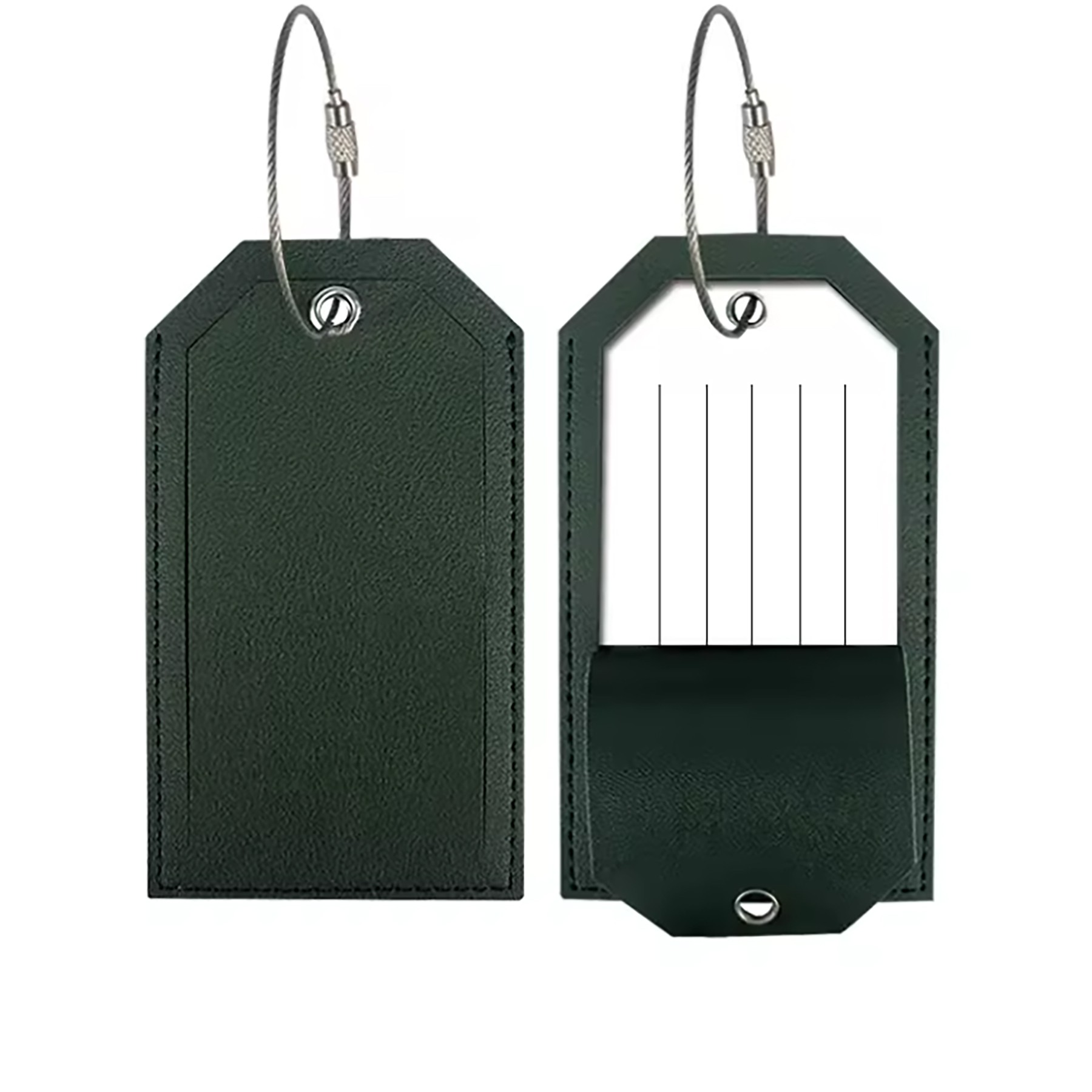 PU Leather Luggage Tag 1