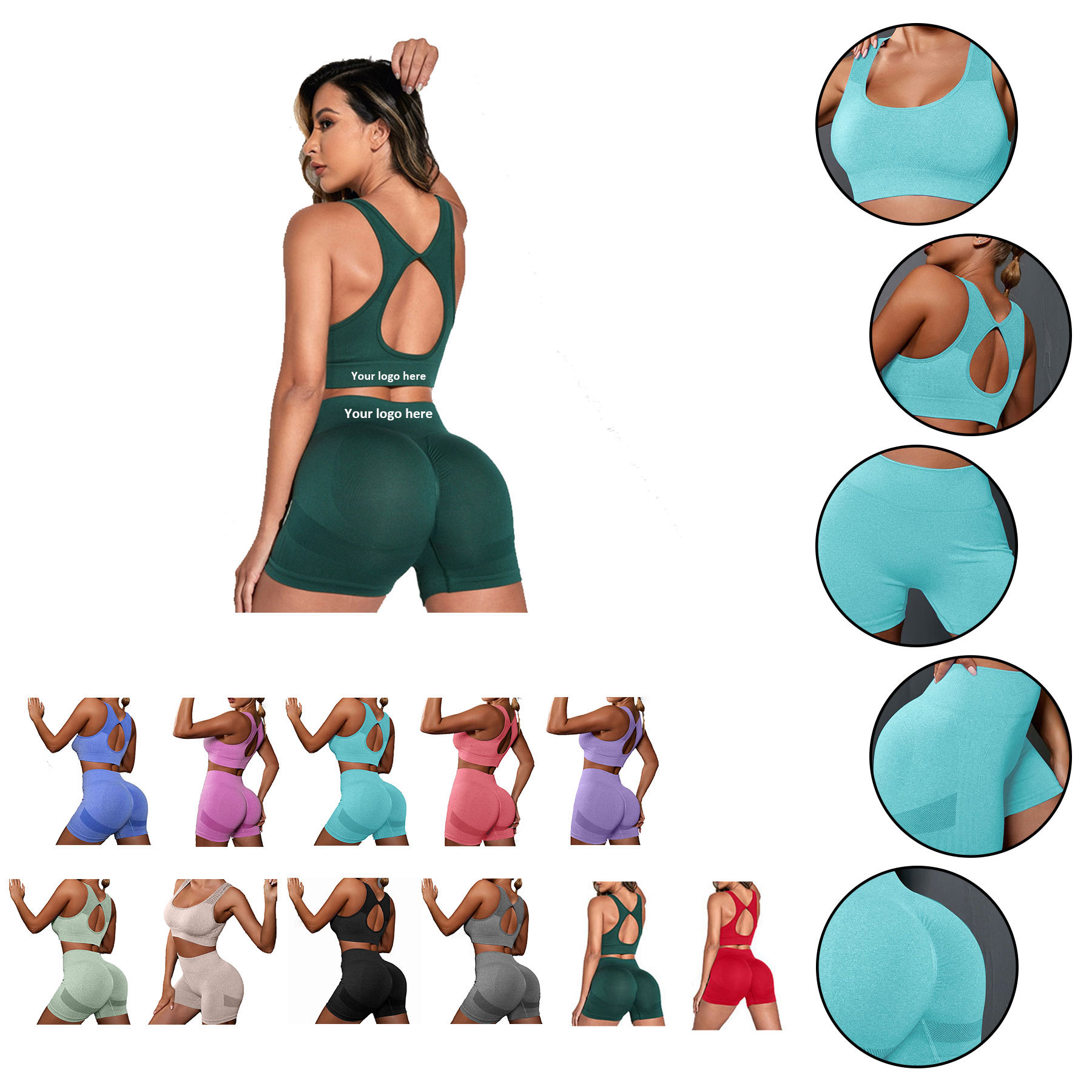Women's Fitness Yoga Suit 2