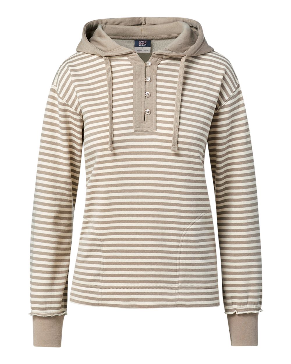 Women's Alina Henley Hooded Sweatshirt - W24128 9