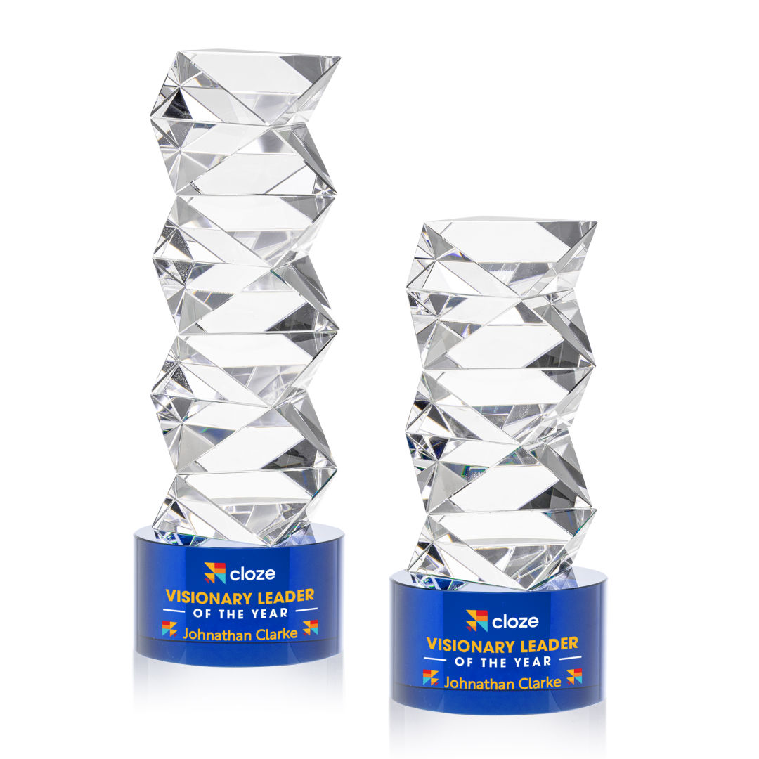 Callucci VividPrint™ Award on Marvel Base - Blue