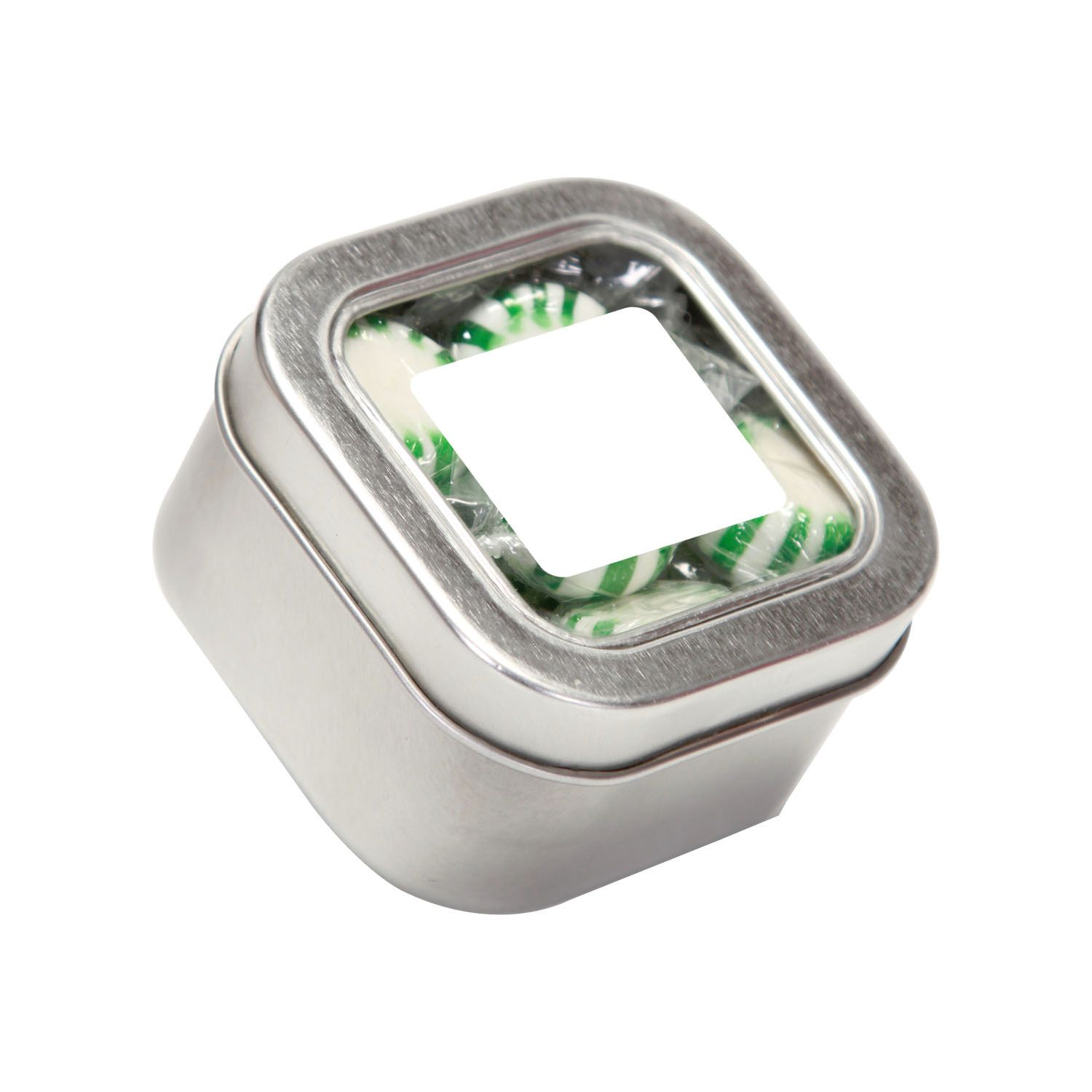 Small Square Window Tin Standard Fill 20