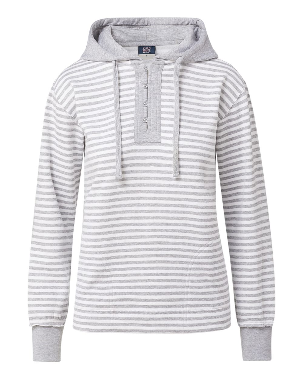 Women's Alina Henley Hooded Sweatshirt - W24128 2
