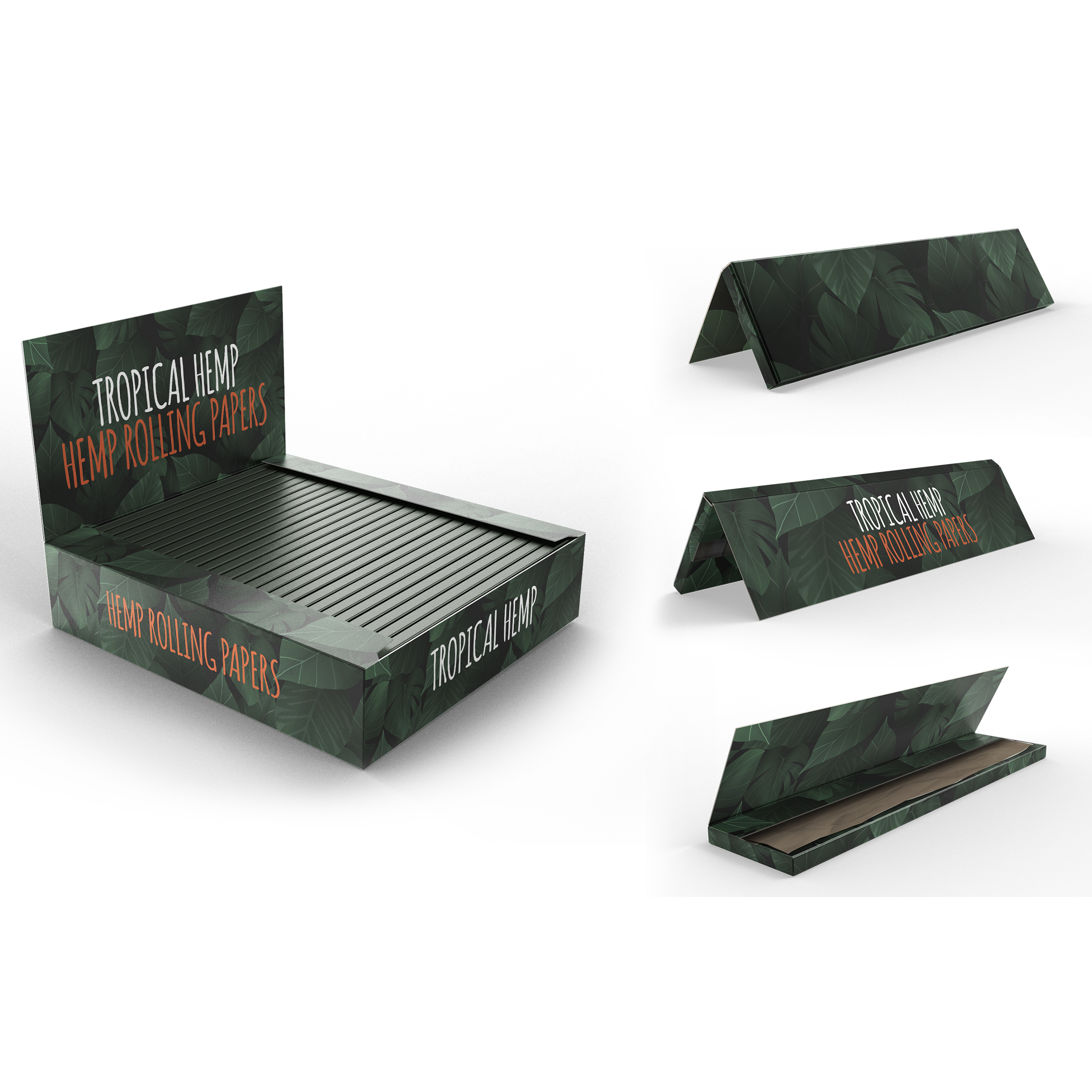 Hemp Rolling Papers – King Size – Full Custom Booklets 2