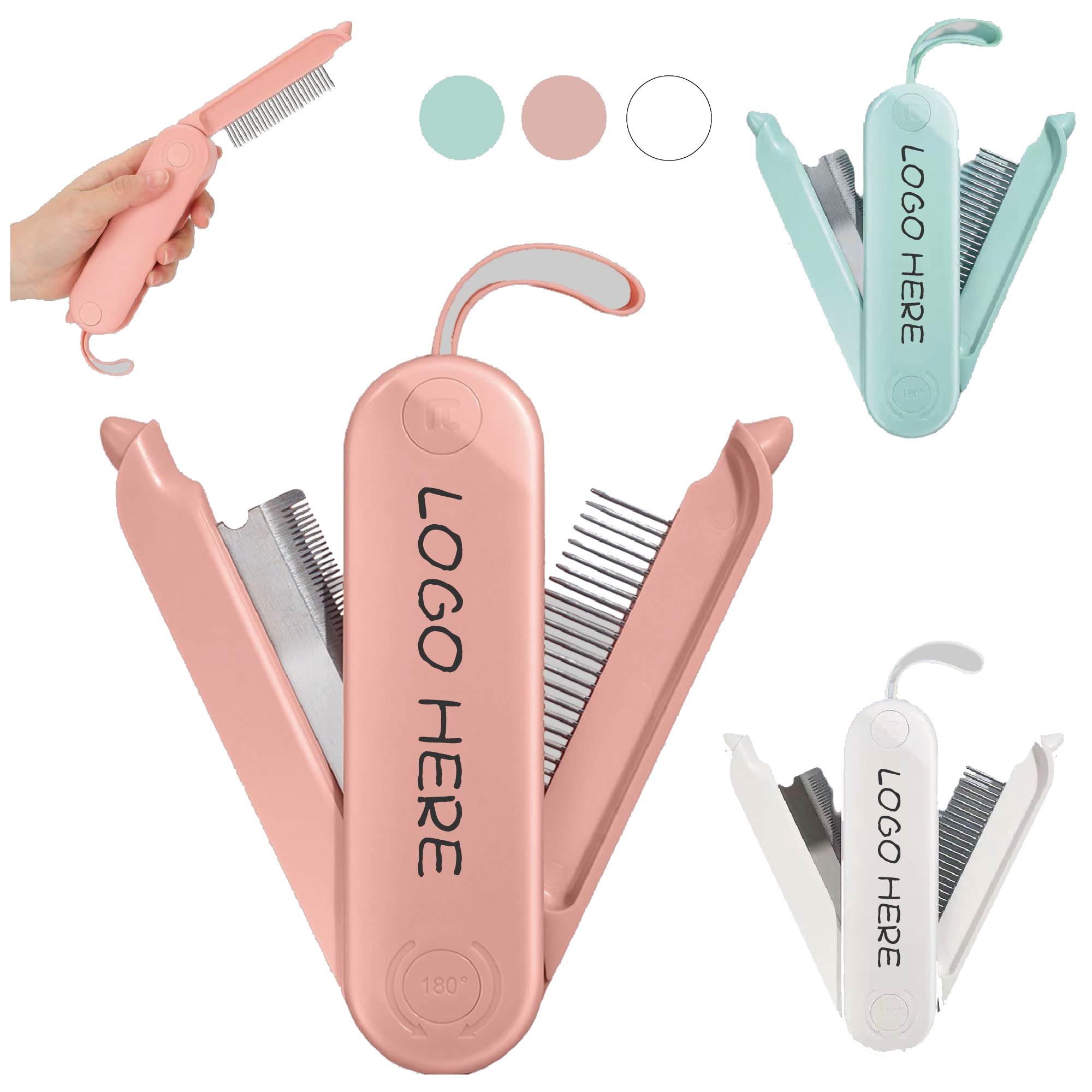 Silent Design Pet Grooming Brush 4