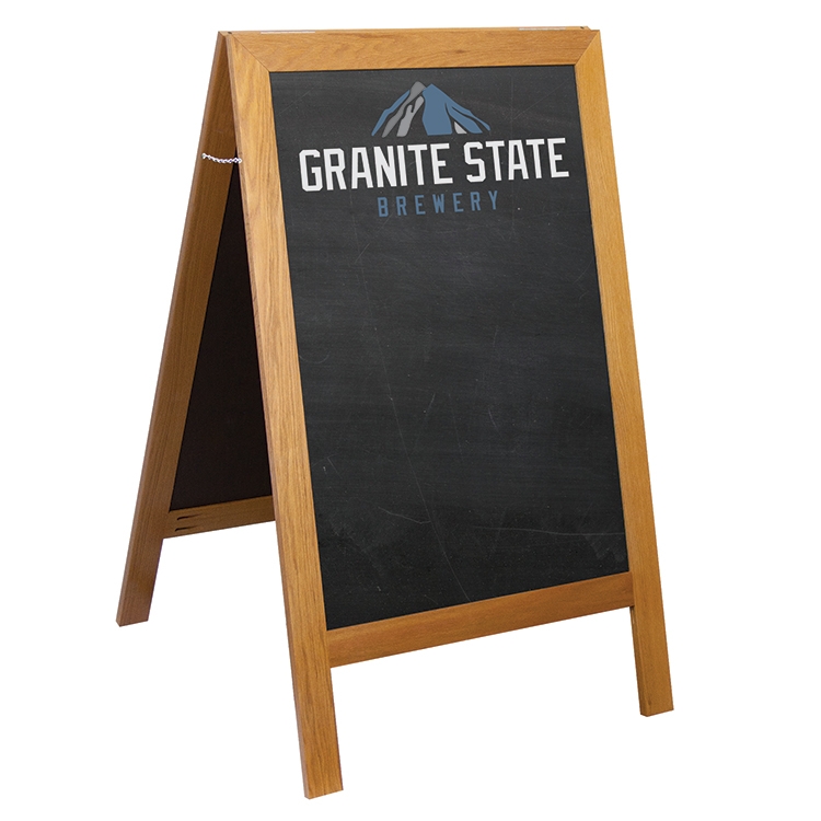 A-Frame Sidewalk Chalkboard