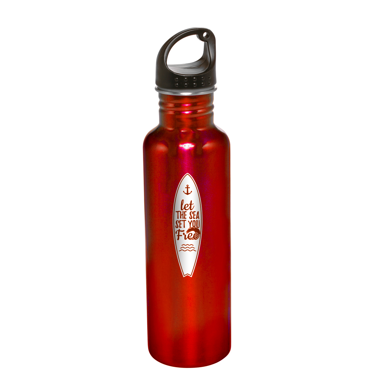 26 oz. Hydration Stainless Sports Water Bottle (1 Color Imprint) 5