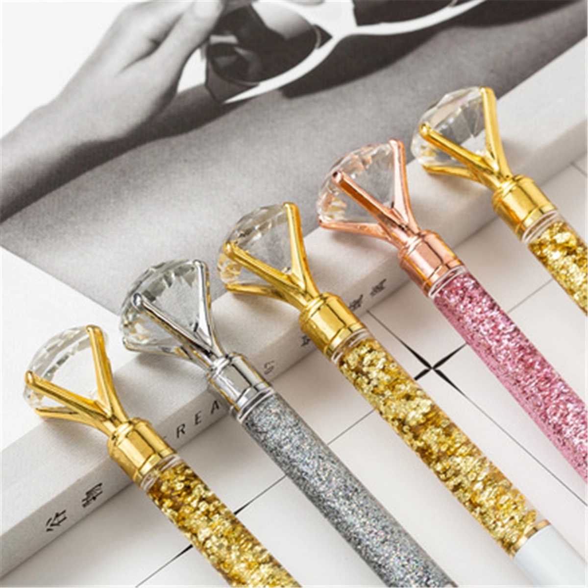 Big Rhinestone Pens Refill Crystal Diamond 1