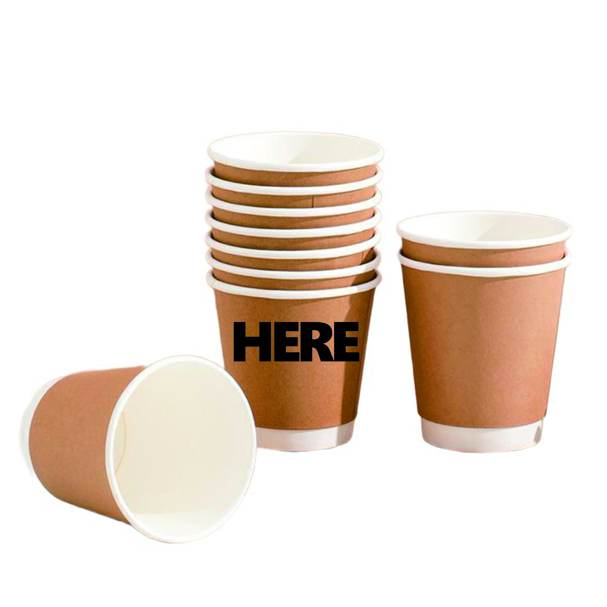 Full Color Portable 9 OZ Disposable Coffee Cup 2