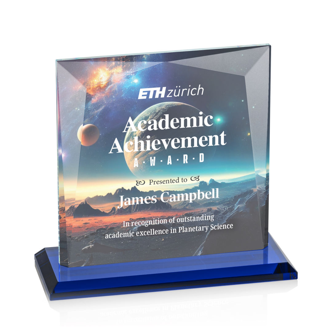 Tanner VividPrint™ Award - Blue 3