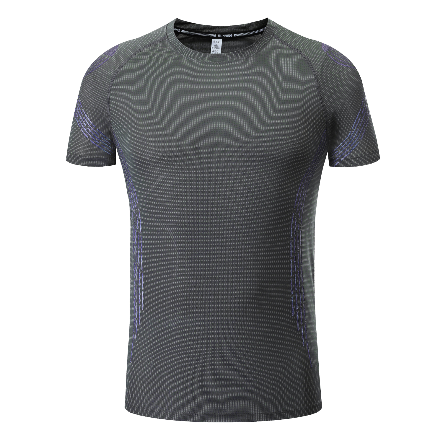 Men's Running Short Sleeve T-Shirt - Stock Style 13 16