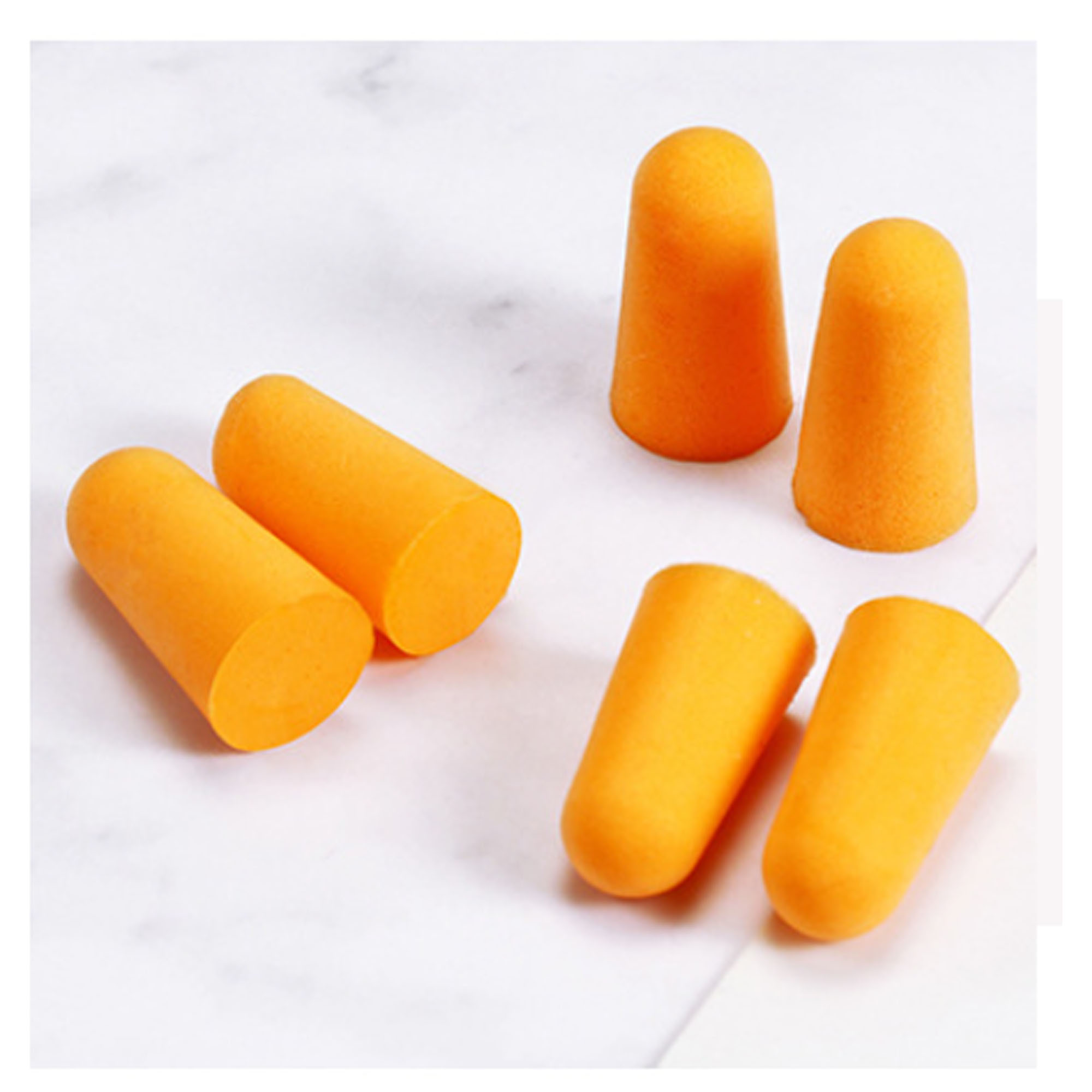 Slow-Return Foam Earplugs Bullet Tip Noise-Canceling for Sleep 5