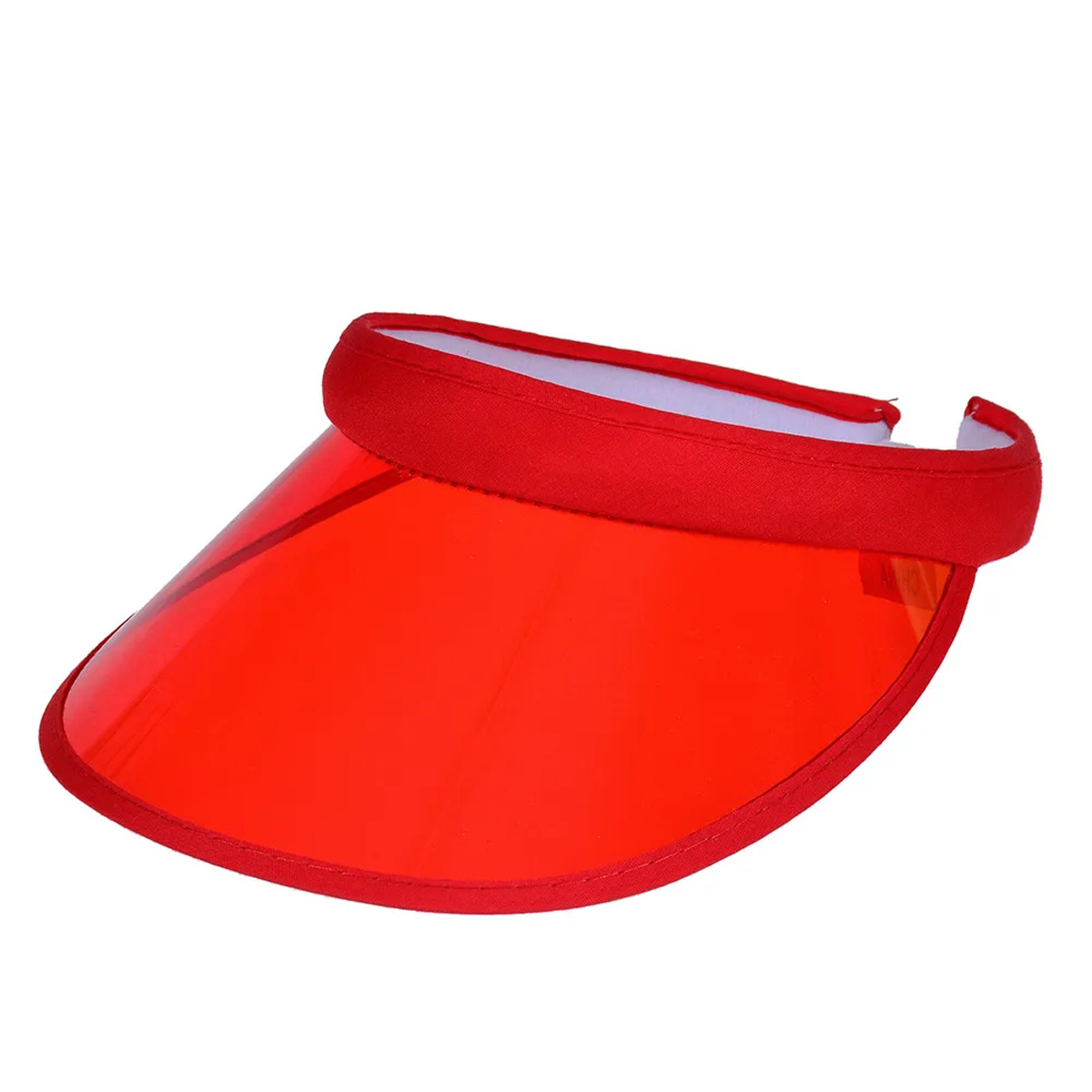 Clear PVC Visor With Wide Brim For Sun Protection 11