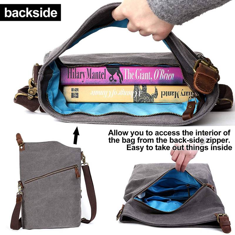 Canvas Crossbody Bag for Women 5