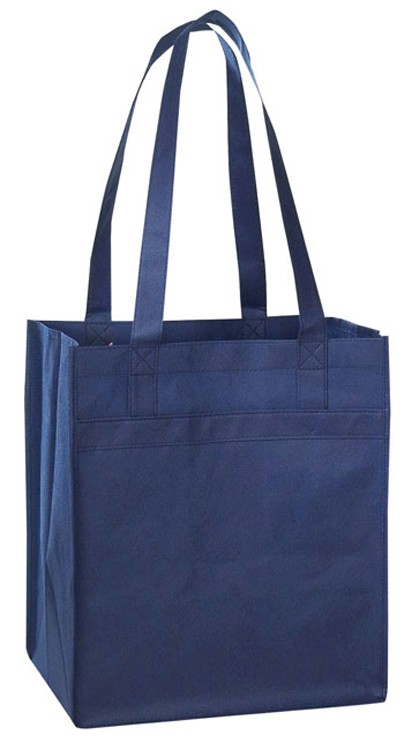 Non-Woven Tote with Fabric Covered Bottom 3