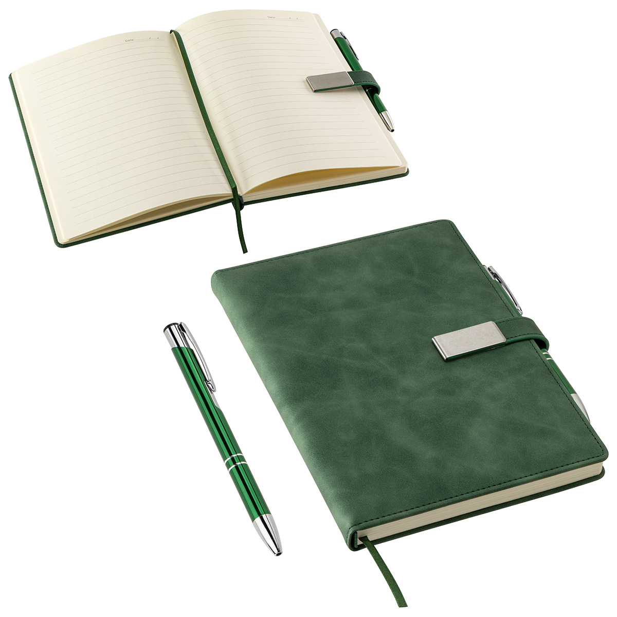 Thesis Hardcover Journal with Magnetic Closure & Pen 13