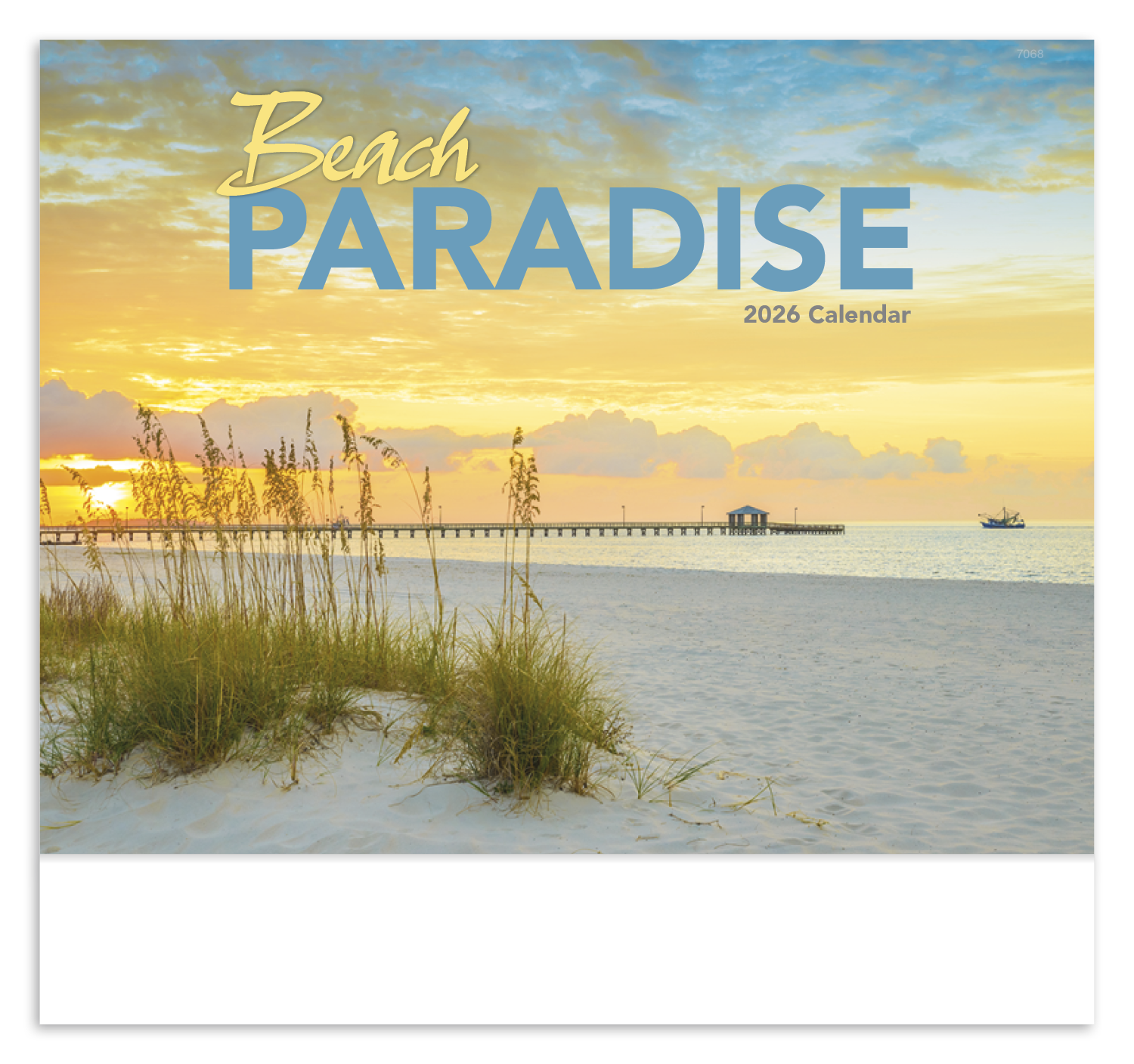 Good Value™ Beach Paradise - Stapled Calendar 12