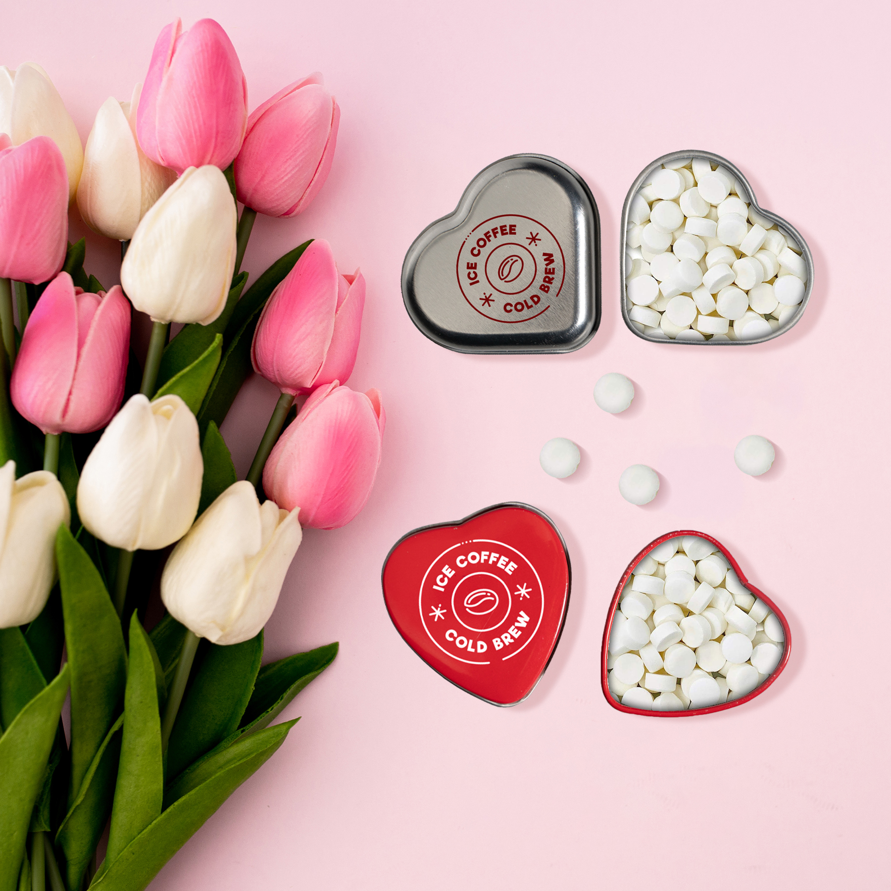 Small Heart Shaped Mint Tin 3