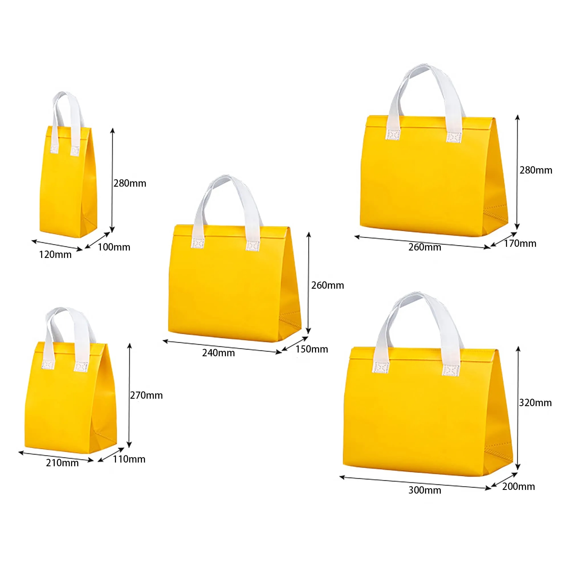 Insulated Tote Bag Multiple Sizes Available 3