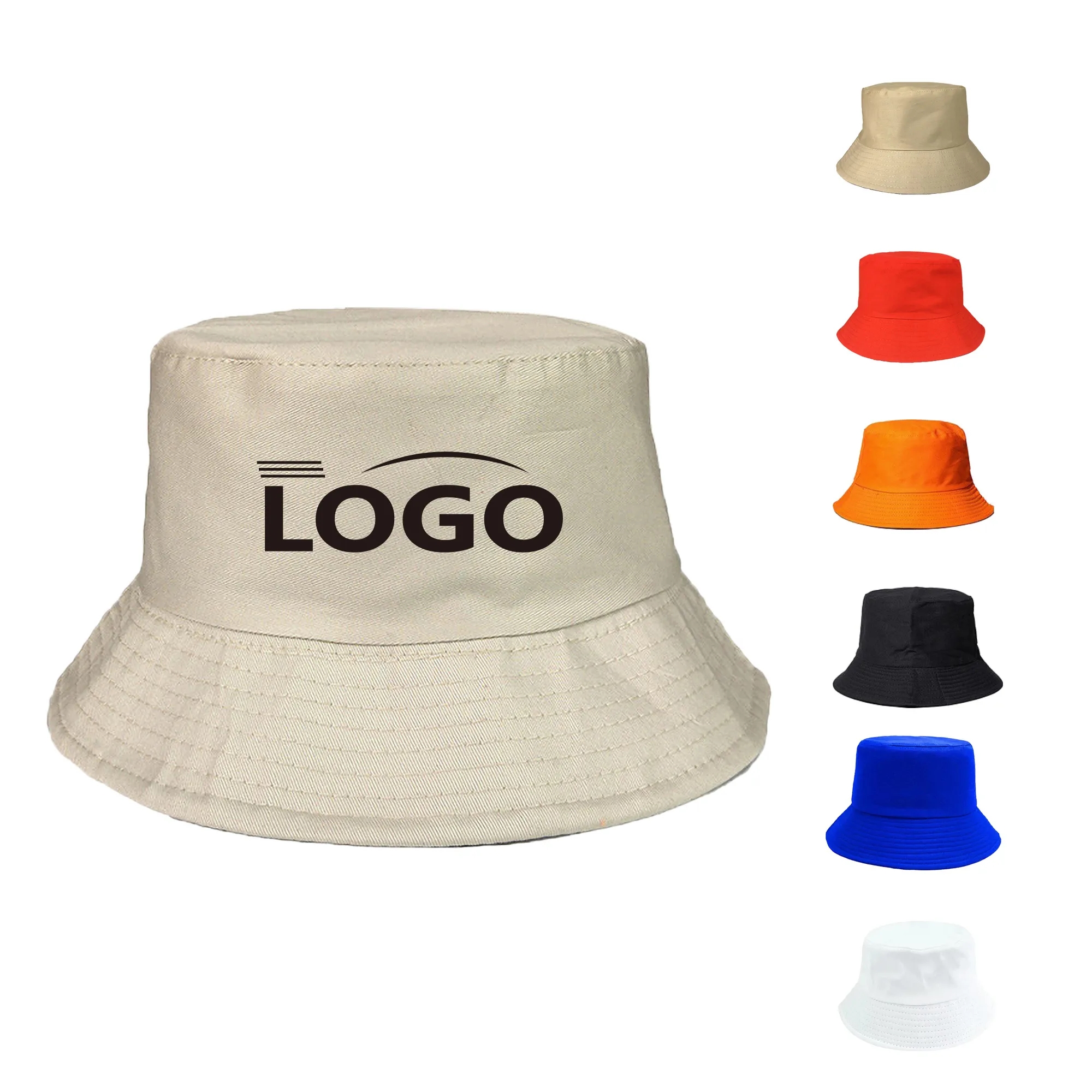 Cotton Bucket Hat Outdoor Foldable Customizable Fisherman 2