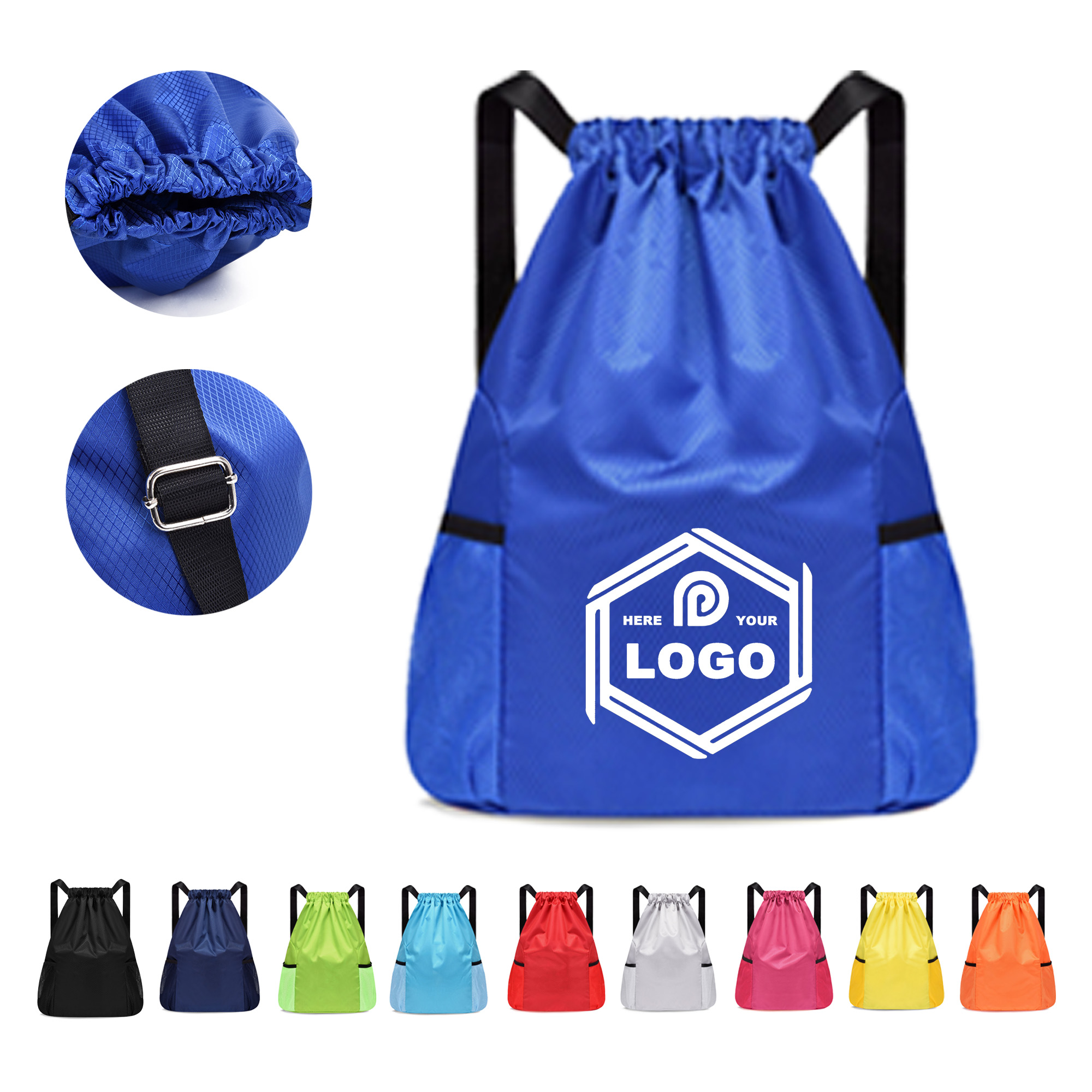 Drawstring Cinch Backpack 2