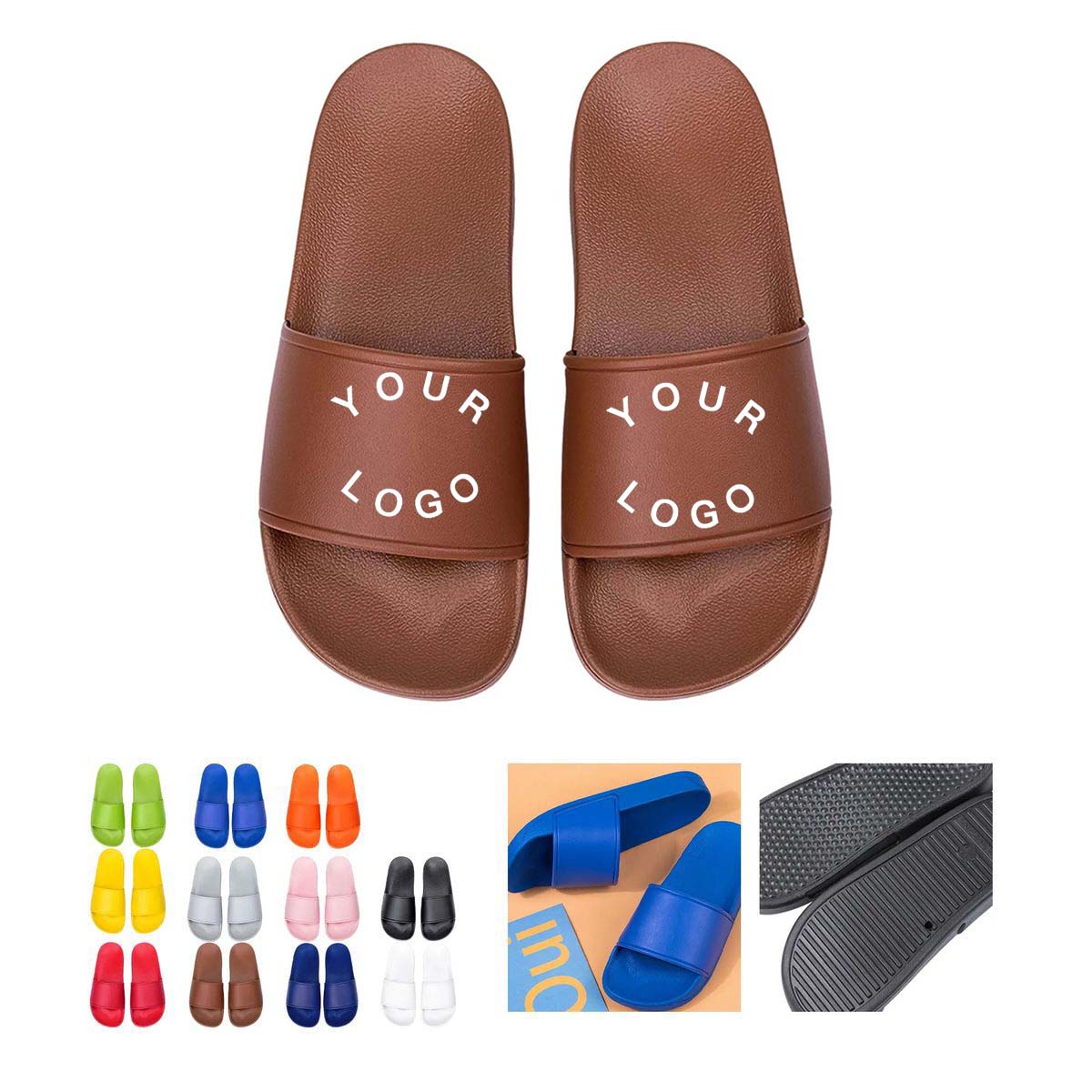 PVC House Slippers with Anti Slip Design 13