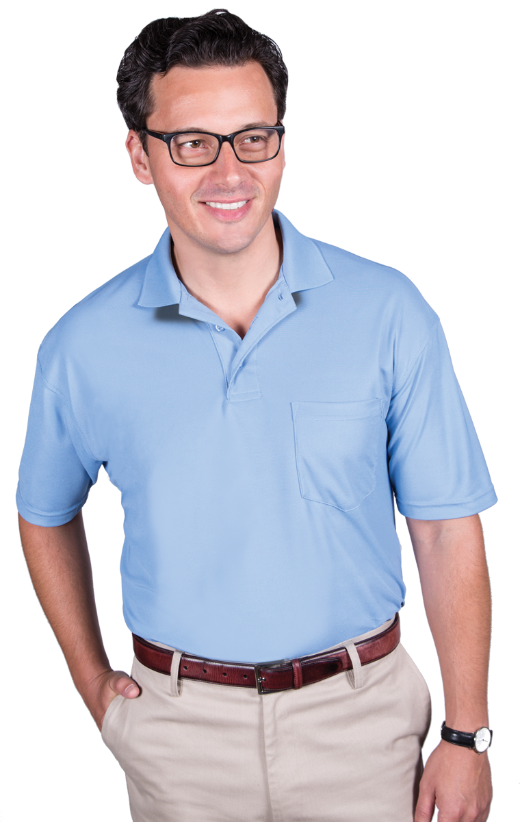 Adult Soft Touch Short-Sleeve Pocket Polo 8