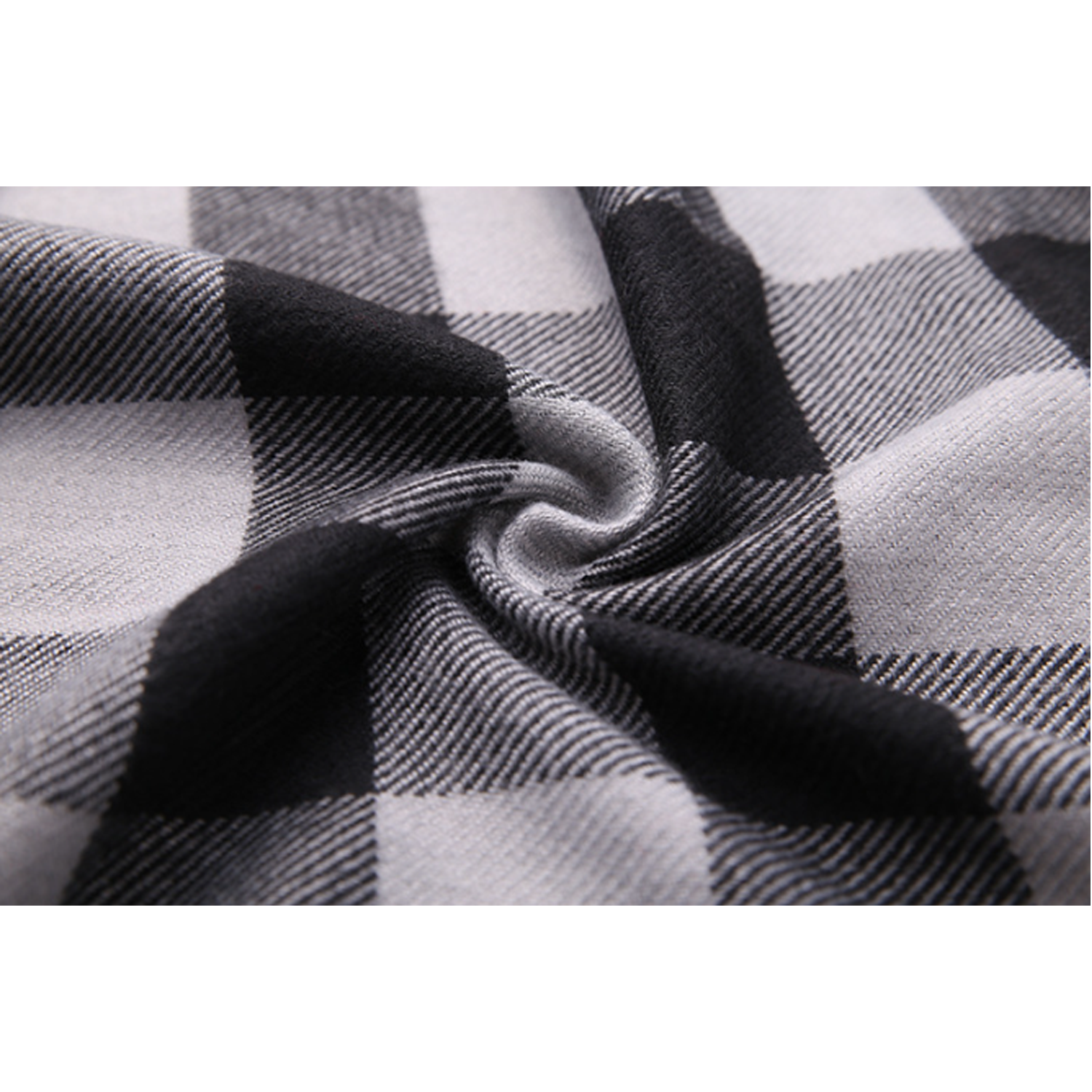 Fashionable British-Style Plaid Men's Cashmere-Like Scarf 4