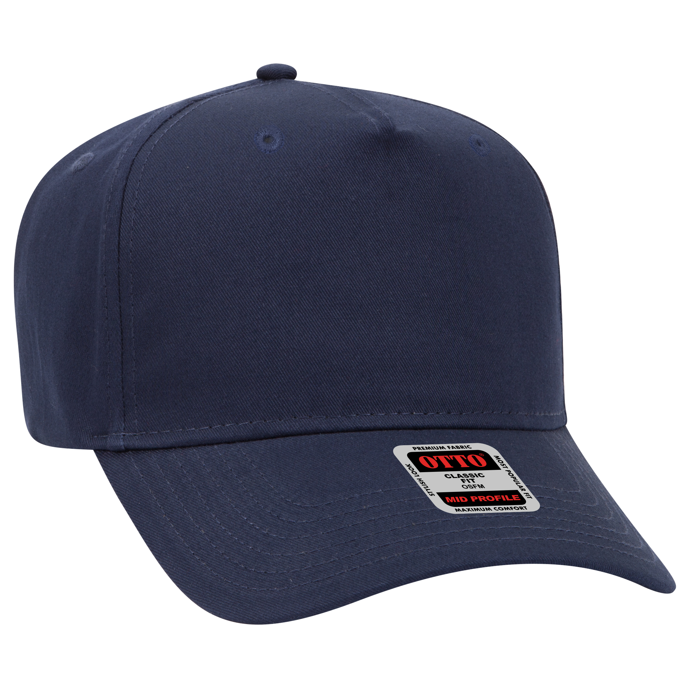 OTTO CAP 5 Panel Mid Profile Baseball Cap
