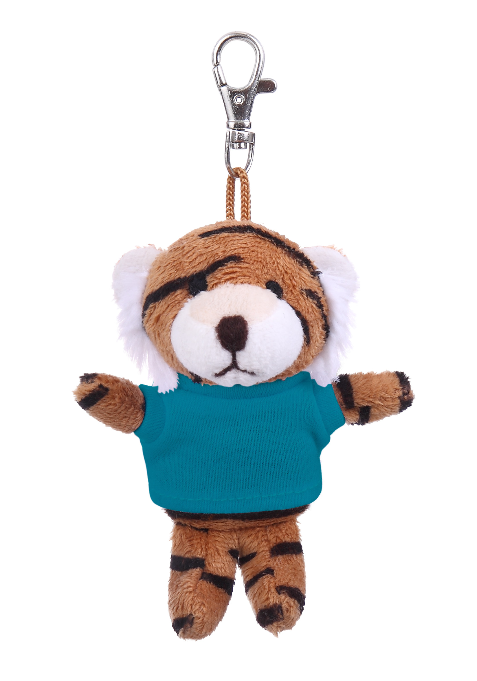 Soft Plush Tiger Keychain with Tee 6