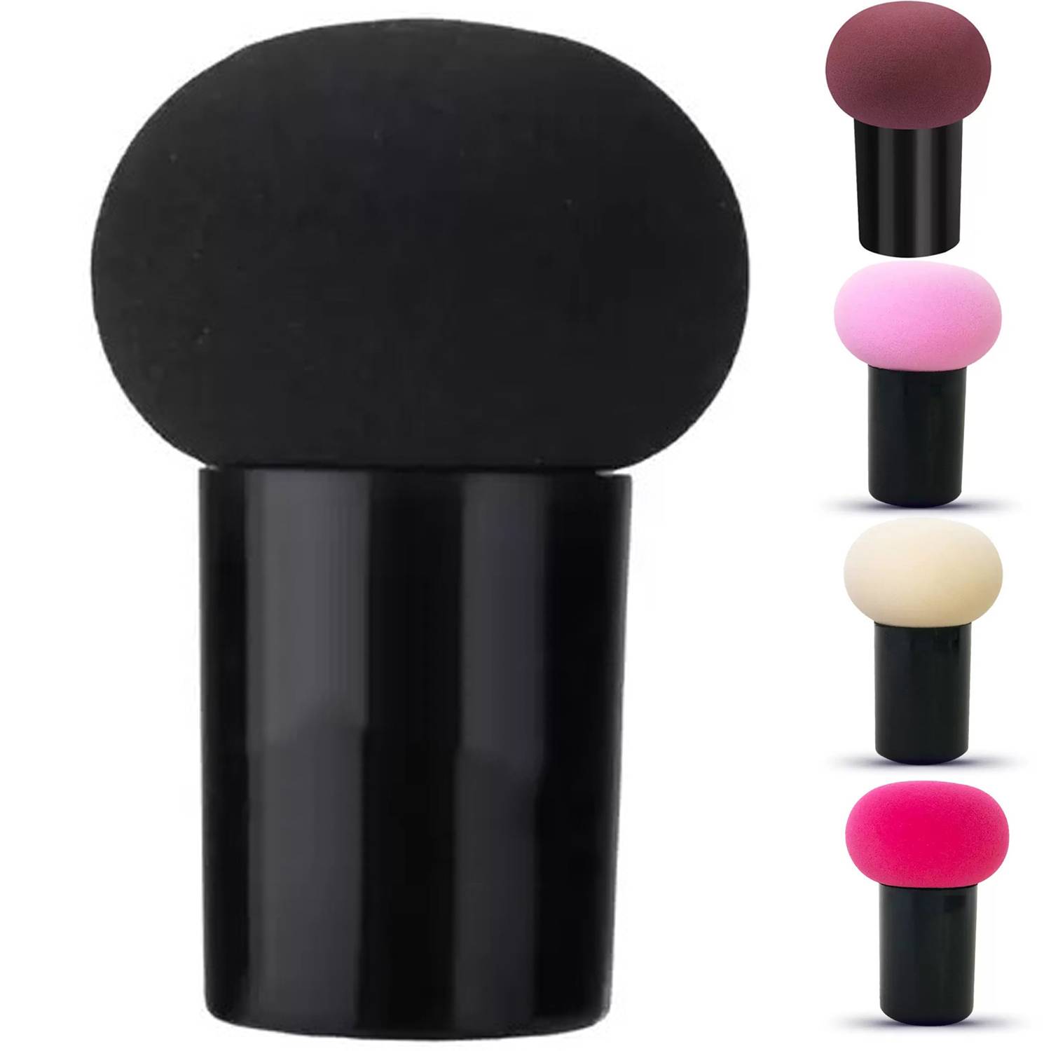 Mushroom Shaped Makeup Powder Puff Sponge 1