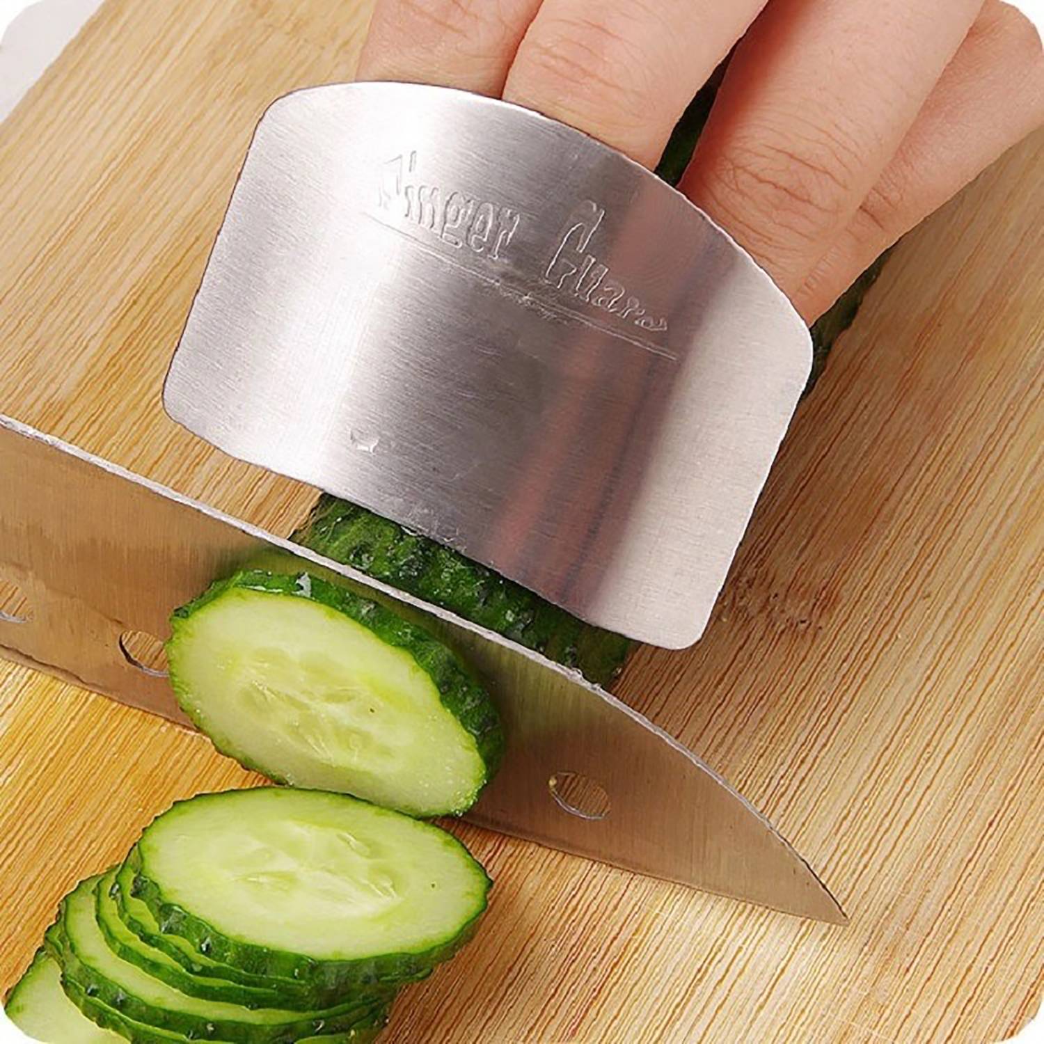 Stainless Steel Finger Protector Safety Cutting Tool 6