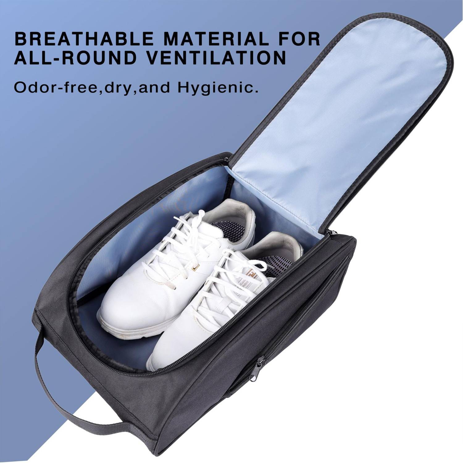 Portable Golf Shoe Bag – Water-Resistant & Dust-Proof Design 3