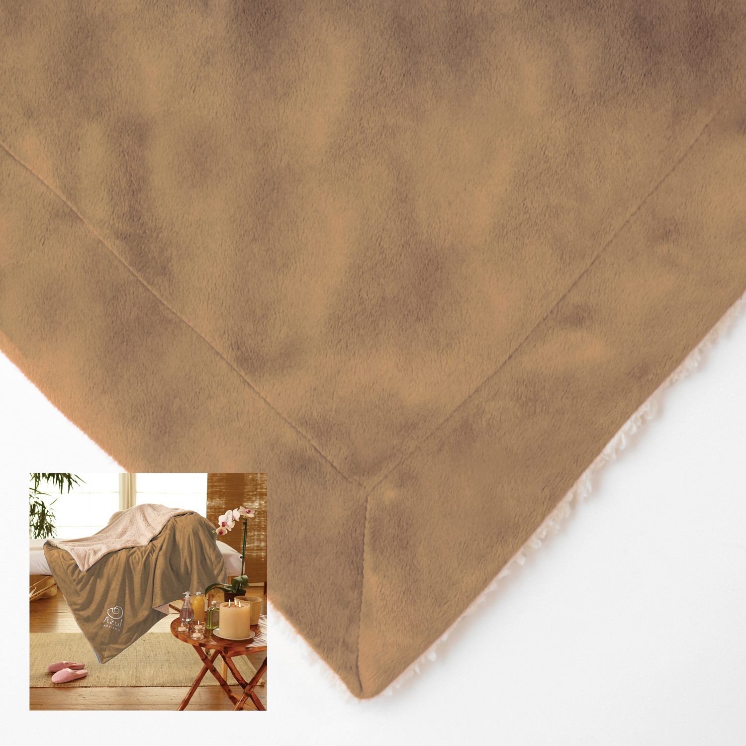 Micro Mink Sherpa Blanket 9
