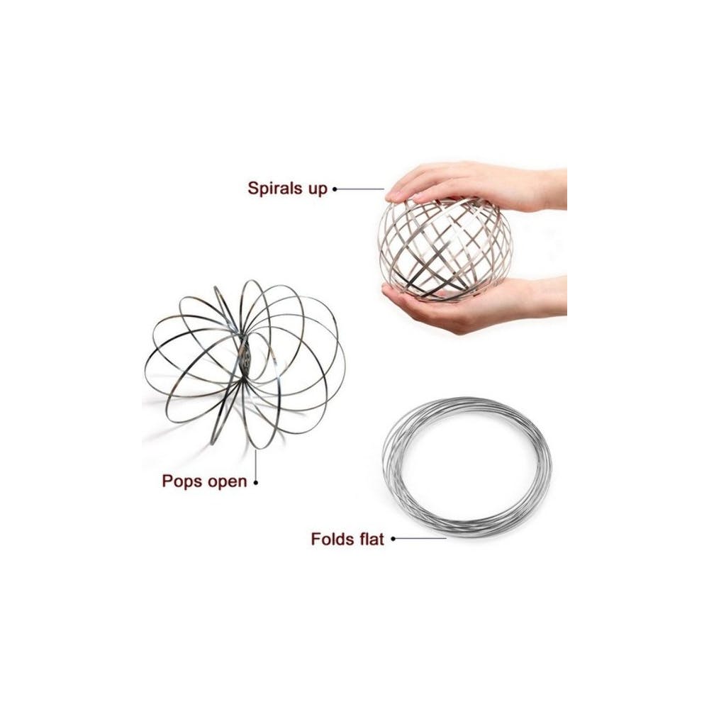 Flow Rings Kinetic Spring Toys - Assorted 2