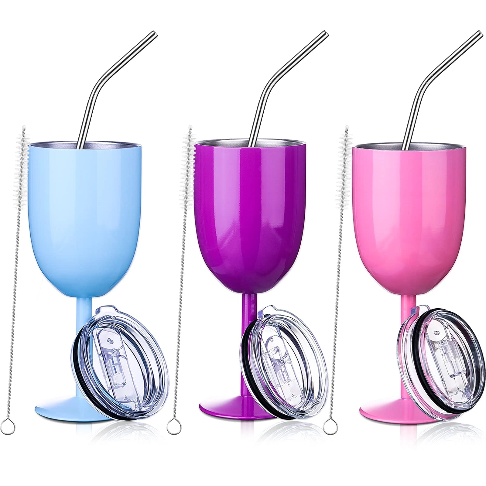 Stainless Steel Wine Glass 6