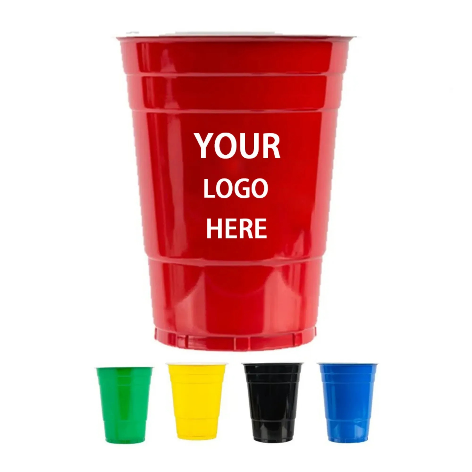 16OZ Disposable Plastic Party Stadium Cup 3